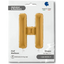 Foil Balloon LETTER H Gold 66 cm Grabo