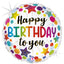 Balon Folie HB Stelute si Buline 46 cm Grabo