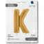 Foil Balloon LETTER K Gold 66 cm Grabo