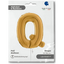 Foil Balloon LETTER Q Gold 66 cm Grabo
