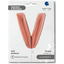 Foil Balloon LETTER V Rose Gold 66 cm Grabo