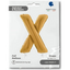 Foil Balloon LETTER X Gold 66 cm Grabo
