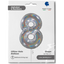 Foil Balloon NUMBER 8 Holographic Glitter 66 cm Grabo