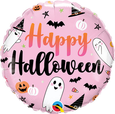 Balon Folie Happy Halloween Cute Ghosts 45cm ANAGRAM 28114
