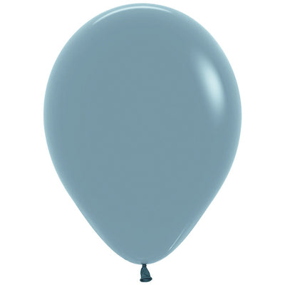 Latex Balloons Pastel Dusk Blue 30cm