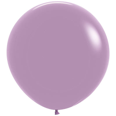 Jumbo Pastel Dusk Lavender Latex Balloons 60cm