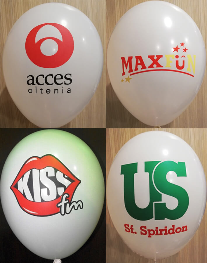 Personalizare Baloane cu Grafica - 2 culori