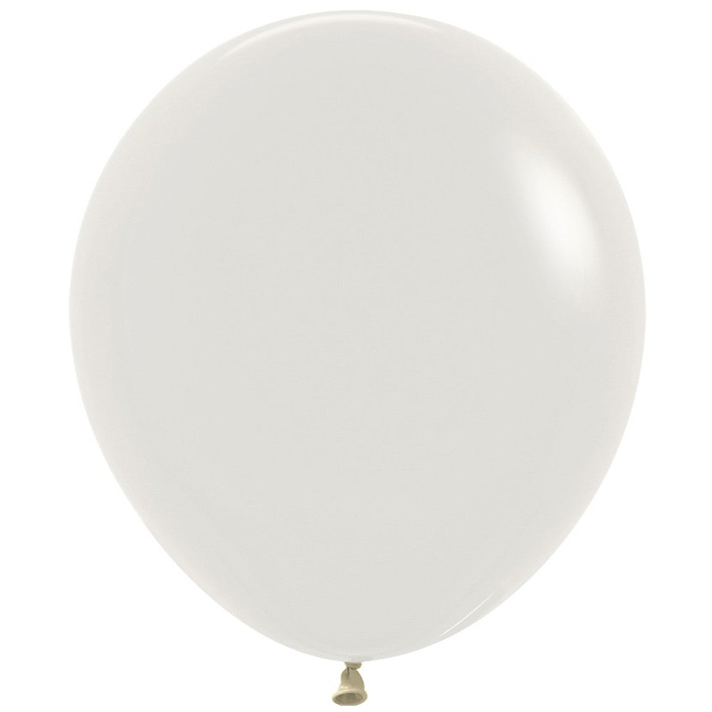 Balon latex Jumbo Pastel Dusk Cream 40cm