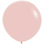 Balon latex Jumbo Pastel Matte Melon 60cm