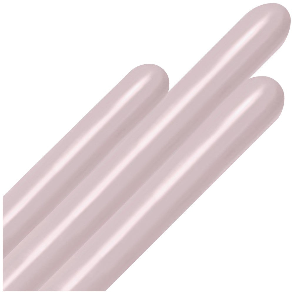 Baloane latex modelaj standard 152 x 5 cm Pastel Dusk Rose