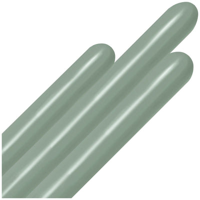 Baloane latex modelaj standard 152 x 5 cm Pastel Dusk Laurel Green