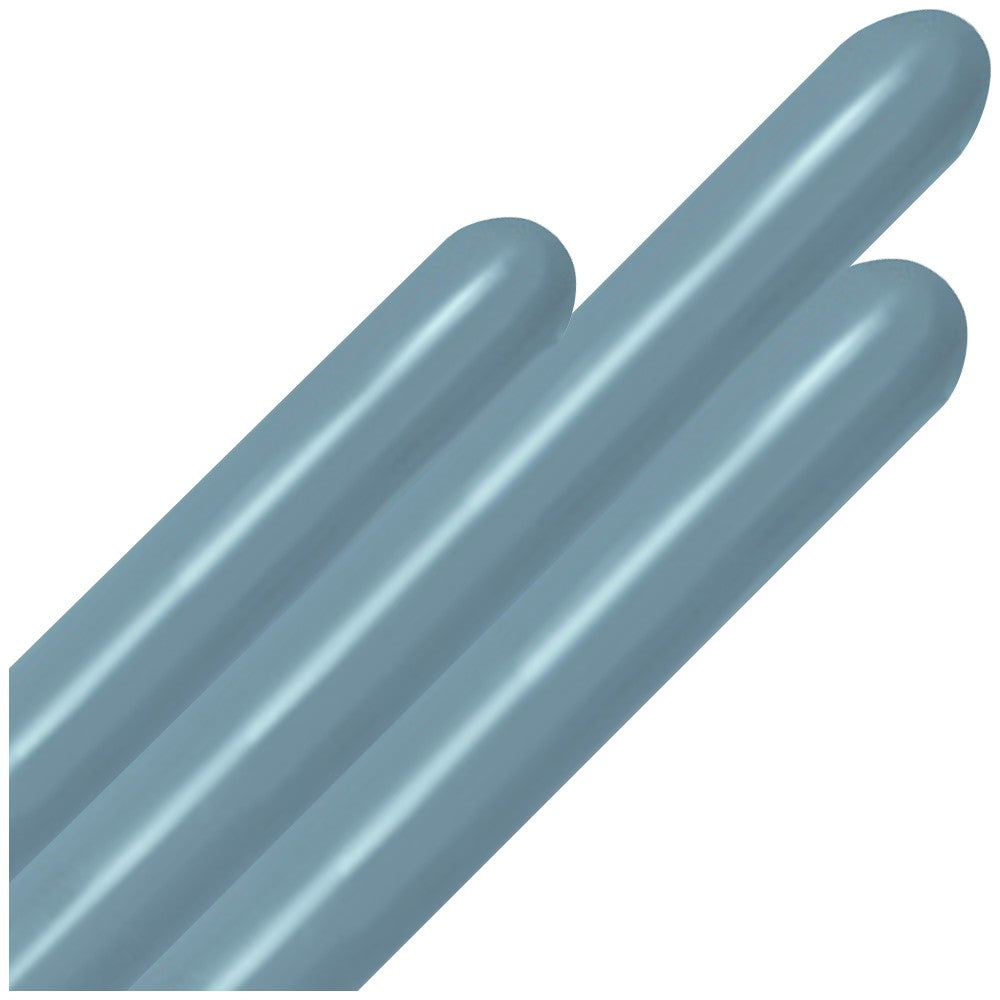 Baloane latex modelaj standard 152 x 5 cm Pastel Dusk Blue