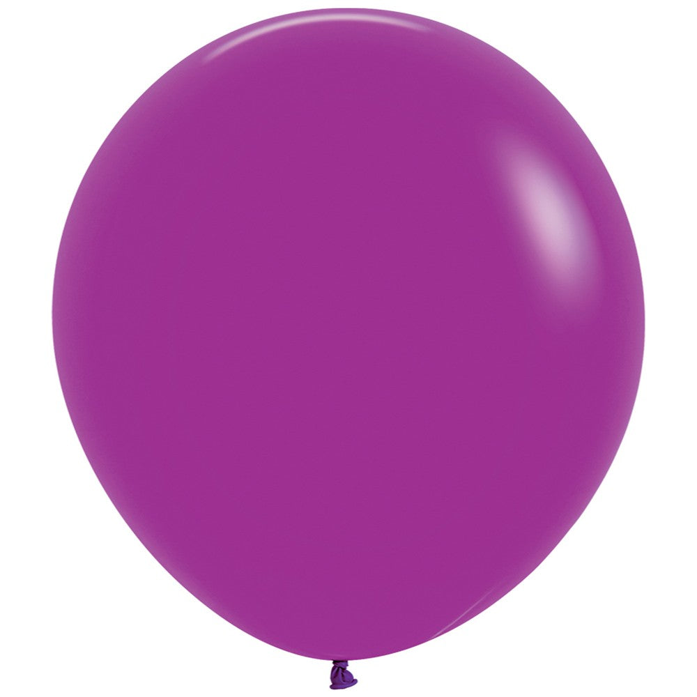 Balon latex Jumbo Tropical Purple Orchid 40cm