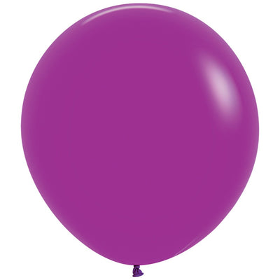 Jumbo Latex Balloon Tropical Purple Orchid 40cm