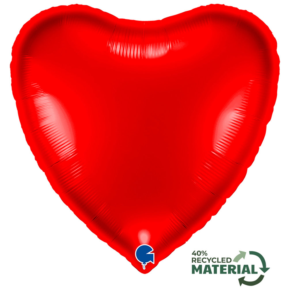 Balon Folie Inima Rosie 79cm