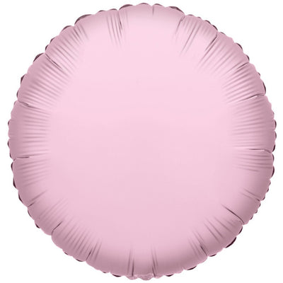 Balon Folie Rotund Roz Deschis 45cm