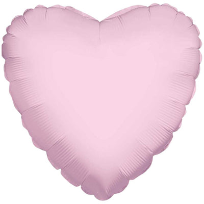 Balon Folie Inima Roz Deschis 45cm