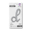 Foil Balloon LETTER (AIR) SCRIPT D Silver 61cm Grabo