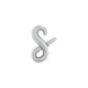 Balon Folie LITERA (AER) SCRIPT S Argintiu 35 cm Grabo