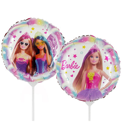 Foil Balloon Mini-Figure Barbie (AIR) 19cm Grabo