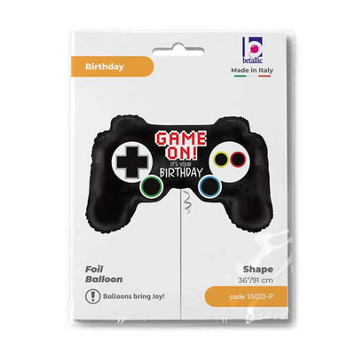Foil Balloon Figurine Party Game Remote Controller 81cm Grabo
