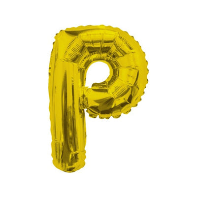 Balon folie 35cm litera P AURIU 35084-14