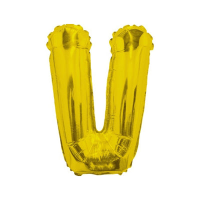 Balon folie 35cm Litera V AURIU 35090-14