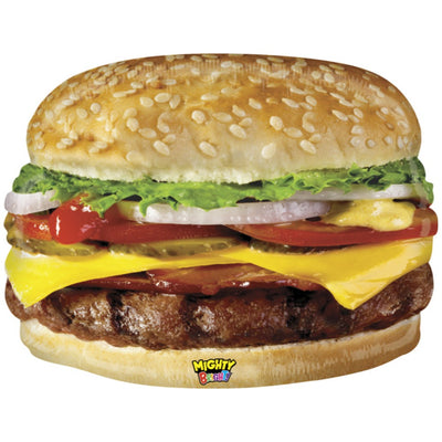 Foil Balloon Cheeseburger Figure 79 cm Grabo