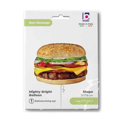 Foil Balloon Cheeseburger Figure 79 cm Grabo