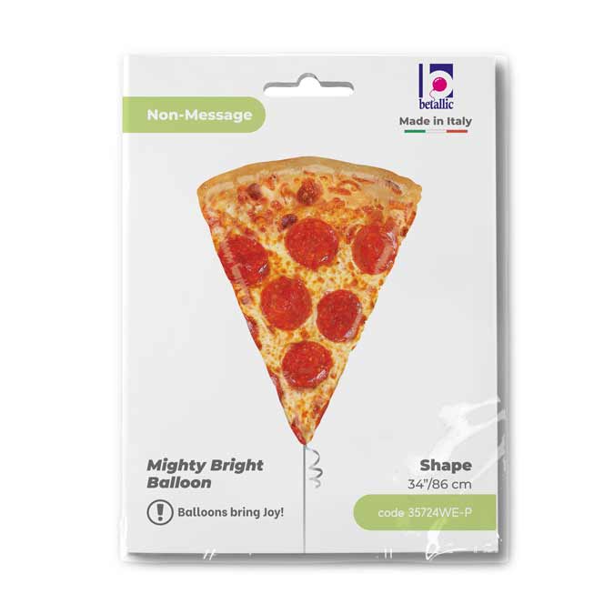 Balon Folie Figurina Felie Pizza 74cm Grabo