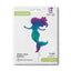 Glitter Mermaid Silhouette Figure Foil Balloon 112cm