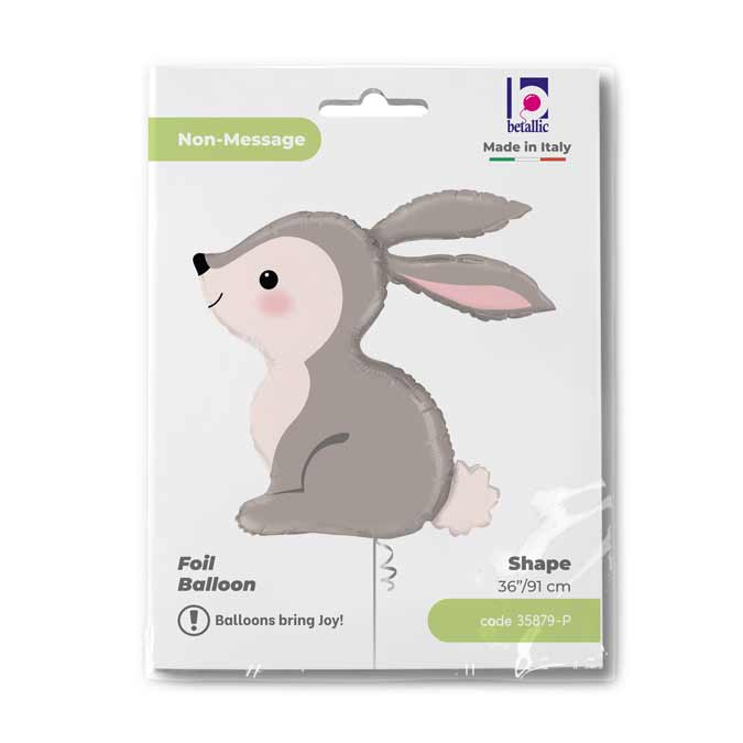 Balon Folie Figurina Woodland Iepuras 79 cm Grabo