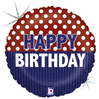 Foil Balloon Round HB Nautical 46 cm Grabo