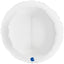 Grabo 91 cm White Round Foil Balloon
