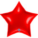 Balon Folie Stea Rosie 91cm