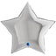 Balon Folie Stea Jumbo Argintiu 91 cm Grabo