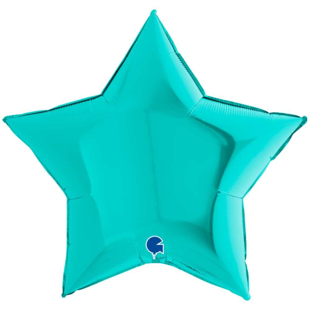 Tiffany Jumbo Star Foil Balloon 91 cm Grabo