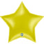 Balon Folie Stea Galbena 91cm