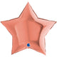 Balon Folie Stea Jumbo Rose Gold 91 cm Grabo