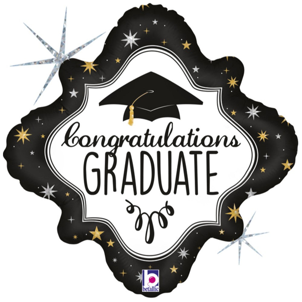 Balon Folie Figurina Congratulations Graduate 46 cm Grabo