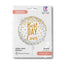 Balon Folie Best Day Ever Holografic 46 cm Grabo