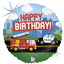Balon Folie Rotund HB Vehicule Urgenta 46 cm Grabo