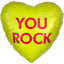 Balon Folie Inima You Rock 45cm
