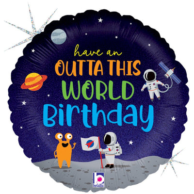 Balon Folie HB Galaxie 46 cm Grabo