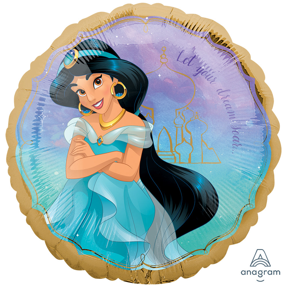 Jasmine Once Upon a Time Foil Balloon 43cm ANAGRAM 3980201