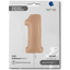Jumbo Foil Balloon NUMBER 1 Nude 102 cm Grabo