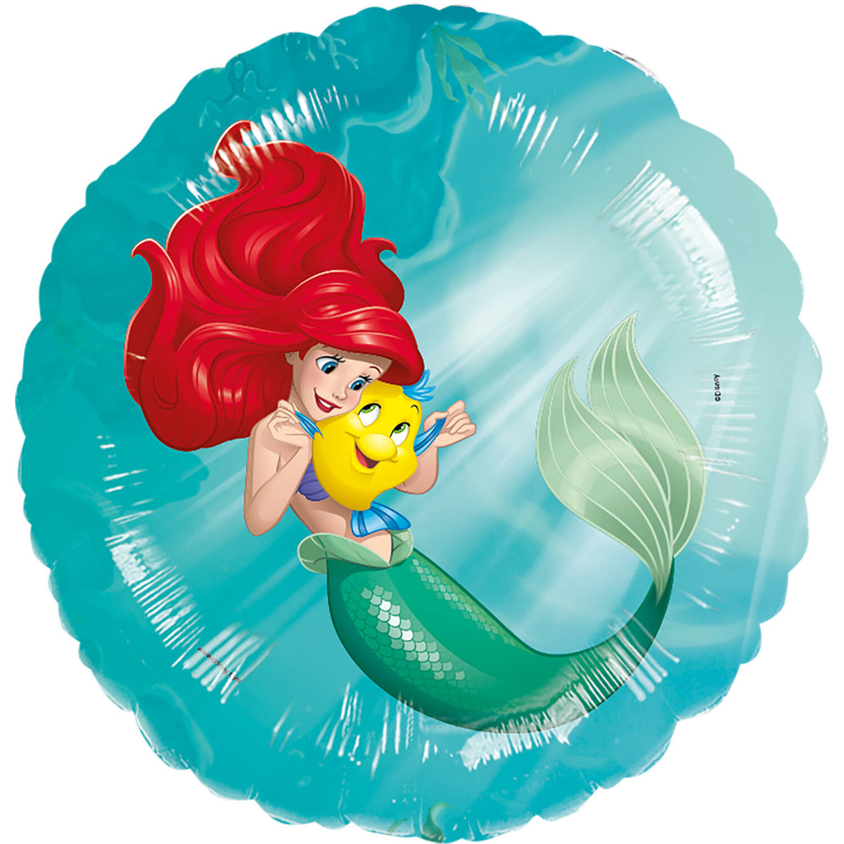 Balon Folie Rotund Ariel Mica Sirena 45cm