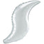 Foil Balloon Figurine Mermaid Tail - White Satin Luxe 91cm AMS 41857