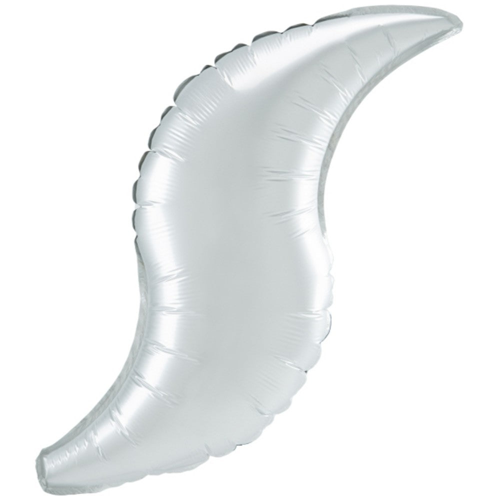 Foil Balloon Figurine Mermaid Tail - White Satin Luxe 91cm AMS 41857