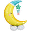 AirLoonz Moon Stars Foil Balloon 101x139cm AMS 42459